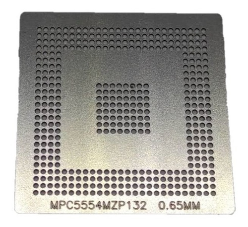 Stencil Bga Reballing Mpc5554mzp132 Mpc5554 Mzp132 0.65mm