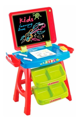 Mesa Tablero Didactico Niño Niña 3 En 1 Luz Learning Easel