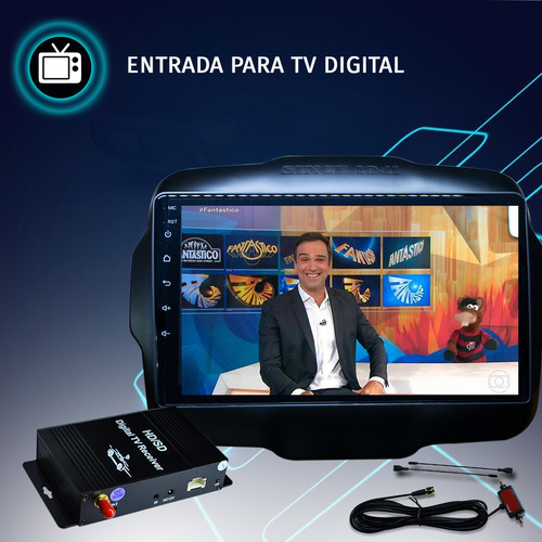 Multimidia Renegade 2015 A 2020 Esp Wifi Quadcore Gps Câmera