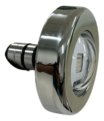 Kit 7 Led Rgb 10w Inox Refletor Iluminação Piscina 12v
