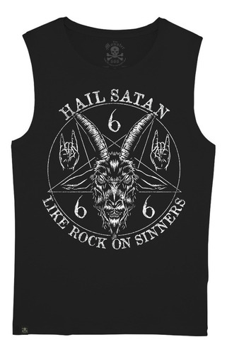 Playera Sin Mangas Rock On Sinners