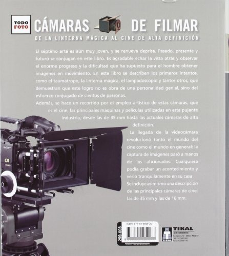 Cámaras De Filmar (todo Foto), De Galeano Pérez, Andrés. Editorial Tikal-susaeta, Tapa Tapa Blanda En Español