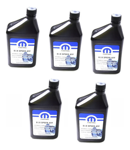 Pacote de óleo de transmissão manual de carro/caminhão Mopar Viscosity 8 e 9 Atf X 5 unidades