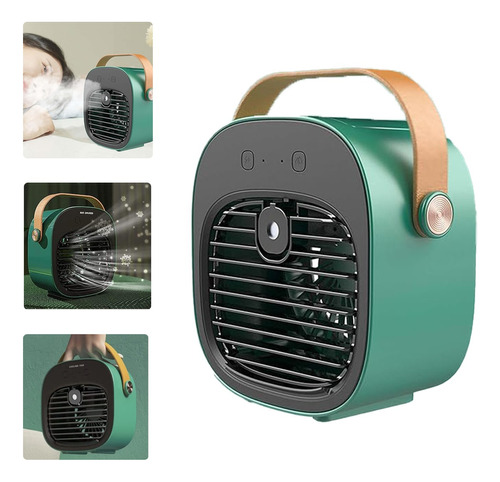 Mini Ventilador Portátil De Humidificación Y Refrigeración