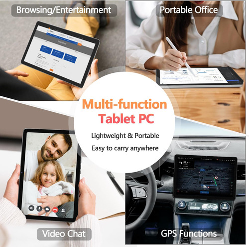 Tablets Economicas 10 Pulgada 22+128gb Ips 5gwifi Android 14
