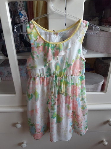 Zara Kids Vestido Talle 4-5 Años  Gasa Excelente Estado