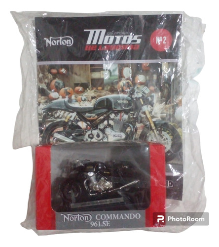 Revista + Moto De Leyenda Norton Dommando 961 Se