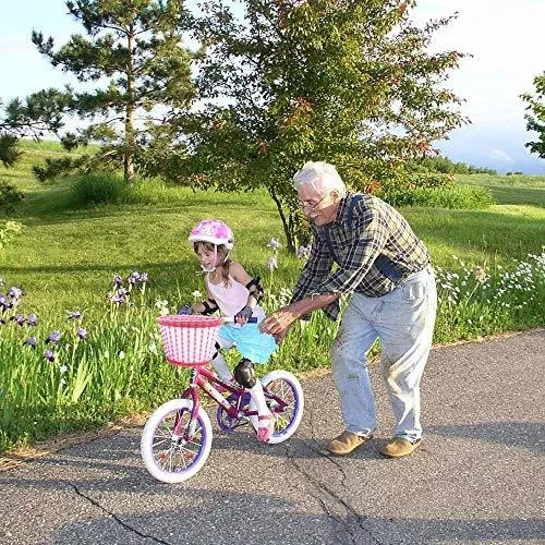 Cesta para manillar delantero de bicicleta para niños, cesta de