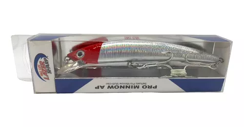 Paquete De 4 Señuelos Pro Minnow Ap Eagle Claw Lazer Sharp