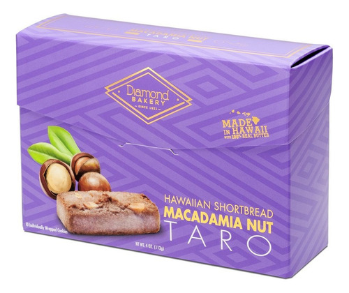 Galletas De Mantequilla De Nuez De Macadamia Taro 200g