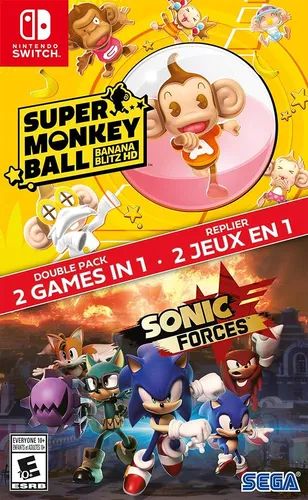 Sonic Forces+super Monkey Ball ( Switch - Físico )
