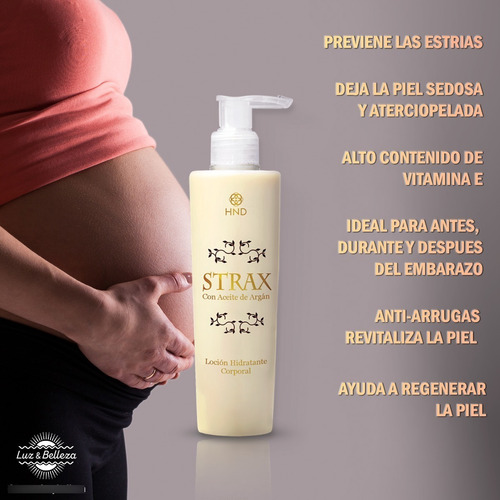 Imagen 2 de 3 de Strax - Crema Hidratante Corporal - mL a $200