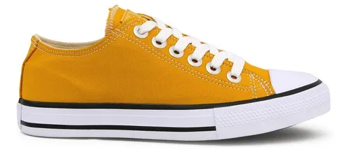 All Star Cano Alto Amarelo MercadoLivre
