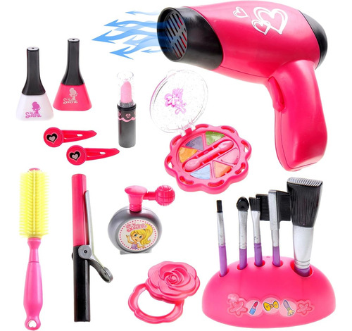 Juego De Belleza Powertrc Dress Up Make Up Salon | Juego De