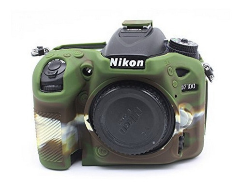 Funda De Silicona Suave Para Cámara Nikon D7100 D7200