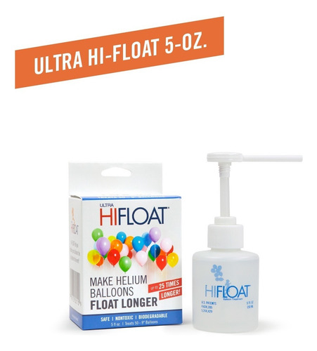 Ultra Hi-float 148ml Cola Balões Confetes Bubbles E Bexigas