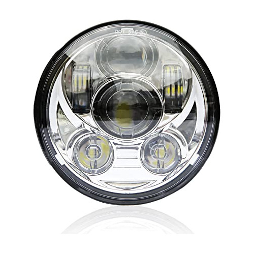 Faro Led De 5.75 Pulgadas Compatible Harley Davidson Dy...