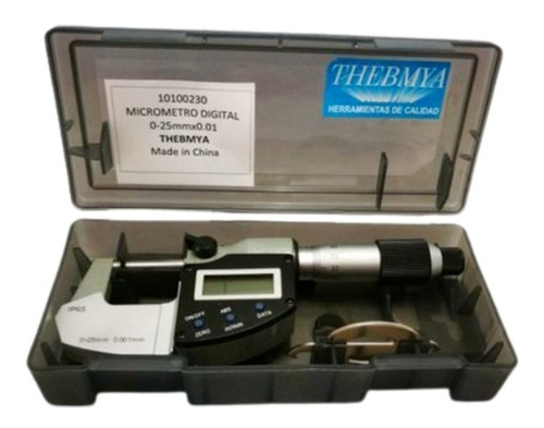 Micrometro Digital 0-25 Thebmya Ip65