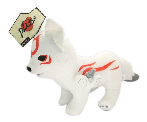 Amaterasu Okami Lobo Original Muñeco Anime Peluche #80