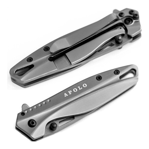 Imagen 3 de 10 de Navaja Táctica Apolo C2 Acero Inoxidable Hoja 7 Cm Premium