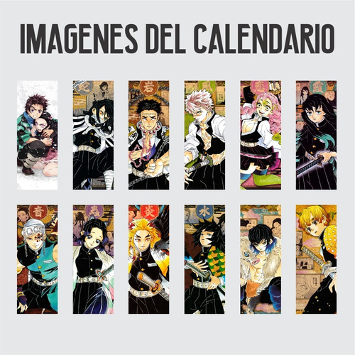 Imagen 8 de 9 de Calendario 2023 Anime One Piece, Chainsaw Man, Etc Animeras