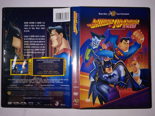 Batman Y Superman - La Pelicula Dvd Nac Dob Sub 