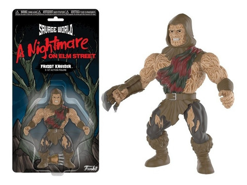 Funko Savage Worlda Nightmare On Elm Street Freddy Krueger