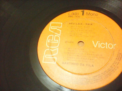 Martinho Da Vila - Meu Laiaraia - Lp 1970 Rca Excelente (Usado)
