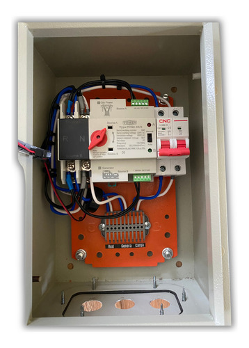 Tablero De Transferencia Automática Monofásico 40a