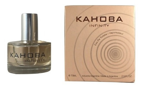 Perfume Kahoba Infinity 75ml Eau De Toilette Para Mujer