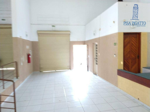 Salão Para Alugar Por R$ 7.500,00/mês - Vila José Paulino Nogueira - Paulínia/sp - Sl0225