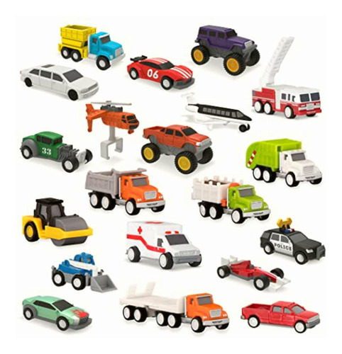 Driven By Battat Toy Car Variety Pack Construction &