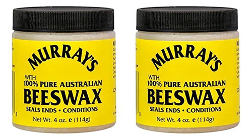 Murrays Cera De Abeja Australiana 100% Pura De 4 Onzas (paq.