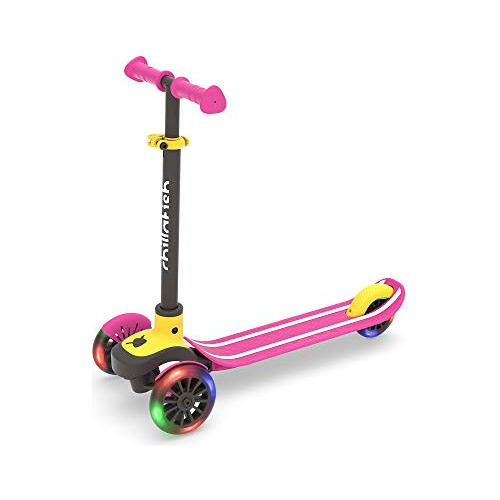 Patinete Scotti Glow 3wheel Leantosteer Ruedas Iluminad...