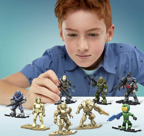 Juego De Construcción De Juguetes Con Figuras De Acción Mega
