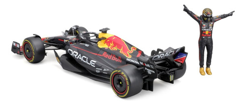 Bburago Red Bull Racing Rb19 con muñeco Max Verstappen F1 2023 1/24