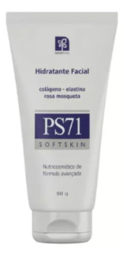 Hidratante Facial  Ps71 Rosa Mosqueta E Colágeno P Rosto 80g