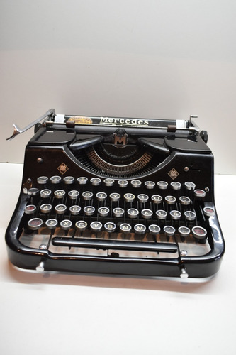 Antigua Maquina Escribir Portatil Mercedes Selecta K50 1937 (Usado)