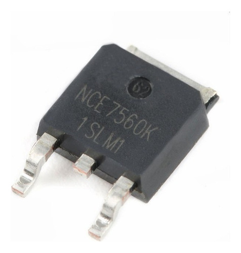 Mosfet Canal N, Smd (dpack), Nce7560k, 6 Ampere,  10 Piezas