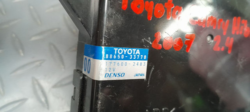 Modulo Control De Temperatura Toyota Camry Hibrido 2007 2.4 (Usado)