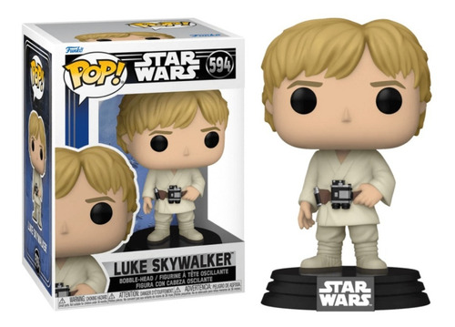 Imagen 1 de 1 de Funko Pop Luke Skywalker 594 - Star Wars A New Hope