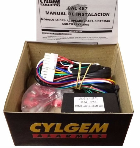 Modulo Luces Cylgem    Multiplexado   ( 7 Vias 12v/24v )