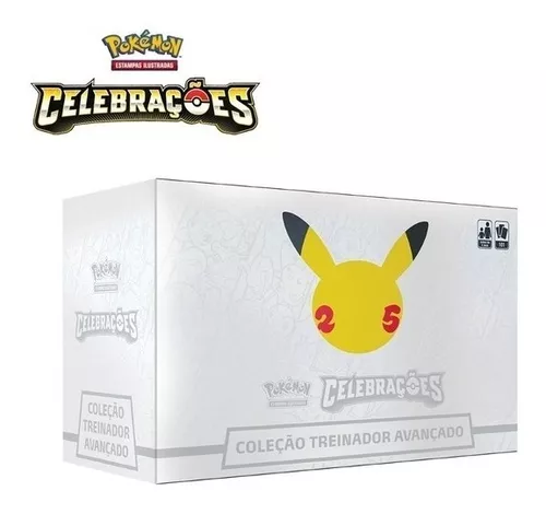 Pokemon Caixa de Treinador Elite para Celebracoes do 25