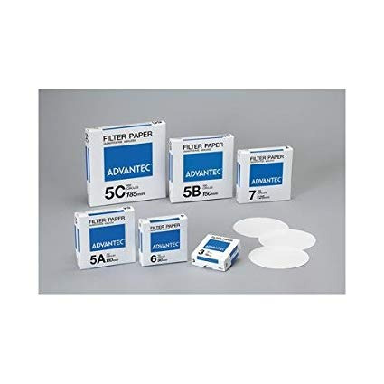 Papel Advantec Mfs N05c11.0cm Cualitativa Sin Cenizas De Fil