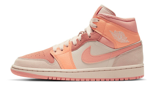 Zapatillas Jordan 1 Mid Apricot Orange Dh4270_800   