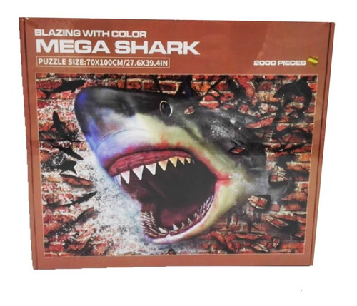 Rompecabezas 2000 Piezas Tiburón Puzzle Shark