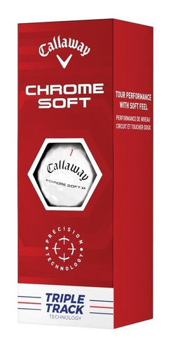 Pelotas Callaway Chrome Soft Triple Track X 3