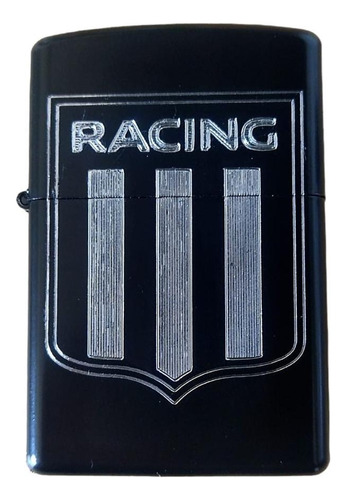 Encendedor Metal Recargable Bencina Futbol Racing