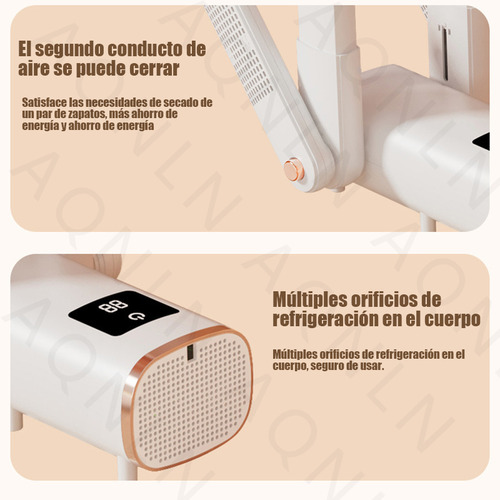 Secador Eléctrico De Zapatos Inteligente Uv Desodorizació