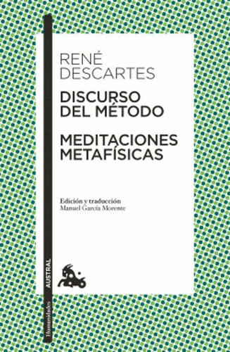 Libro Discurso Del Método. Meditaciones Metafísicas
